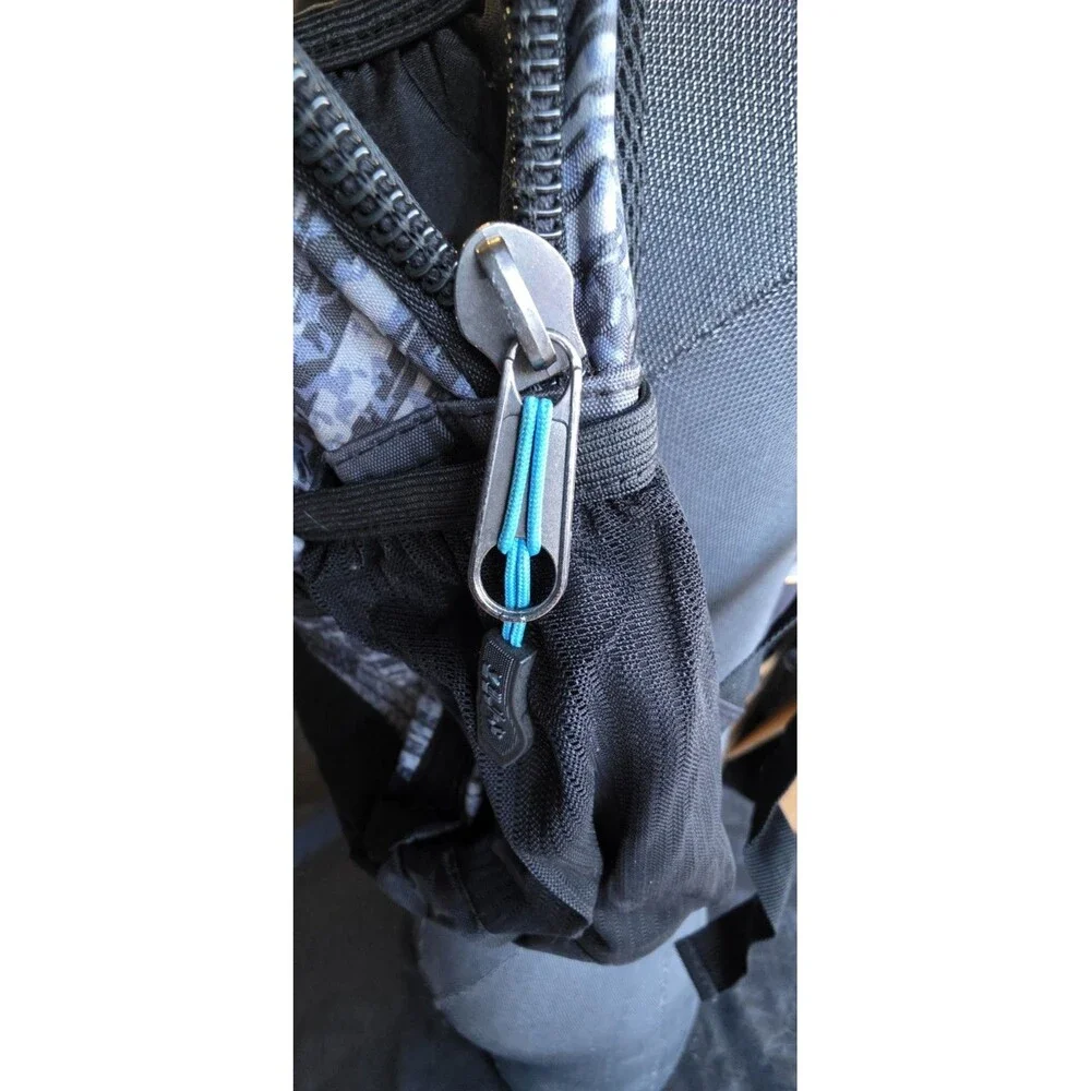 Kelty Built Black Gray Backpack Book Bag Padded Molle Rings